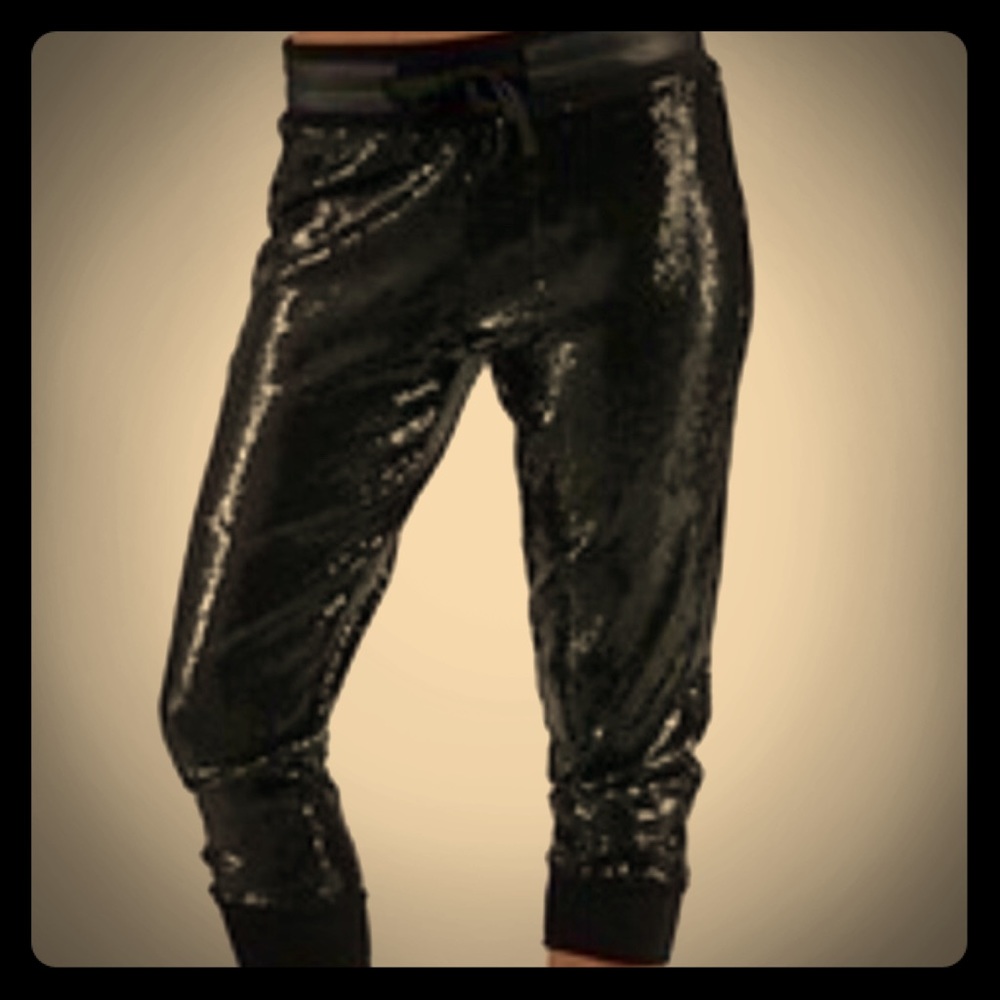Guess sequin crop pants